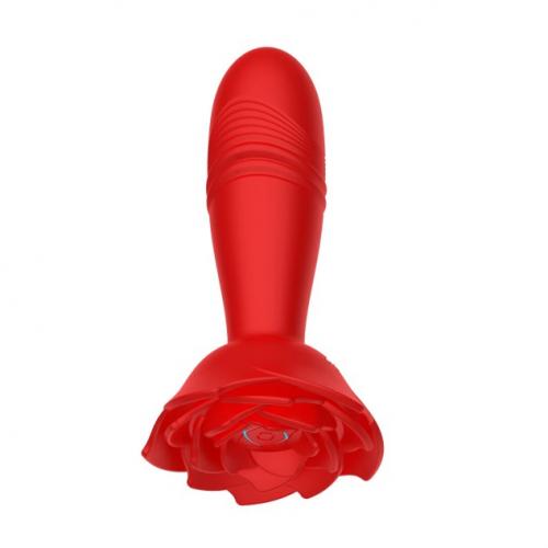 JT-VV473 Petal-Tip Telescopic Plug (App-Controlled)